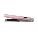 YUYAXAF Thermostatic USB hair straightener wireless charging curler portable splint Antiscalding, Pink