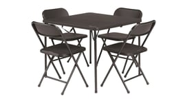 Outwell Outwell Corda Picnic Table Set Black OneSize, Black