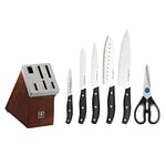 ZWILLING Henckels International Self Sharpening Definition knife block 7pc, Metallic