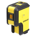 STANLEY STHT77503-1 SPL3 3-Point Laser Level - Red Beam - Range up to 30 m - Comes with 2 Accessories and Batteries