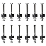 POHOVE 12pcs Trampoline Enclosure Pole Ga-p Spacers Trampoline Screws to fix The Trampoline Trampoline Stability Tool Set Safety Trampoline Replacement Parts Accessories