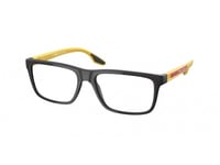 Prada Linea Rossa Eyeglasses Frame PS 02OV  08W1O1 Black Man