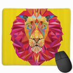 Colorful Zoo Decor Mouse Pad with Stitched Edge Computer Mouse Pad with Non-Slip Rubber Base for Computers Laptop PC Gmaing Work Mouse Pad
