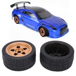 GSA 2pcs 17mm Hex RC Wheels And Tires 5 Spoke Tires And Rims For ZD Racing 1/7 R