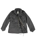 Mil-Tec Men's Us Style M65 Jacket, Black, M UK