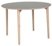 Hans K Flex bord rund 110cm (Ljusgrå)
