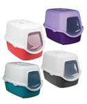 Trixie Vico Hooded Cat Litter Tray Dome 40 X 40 X 56 Cm