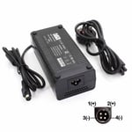 121AV Power Adaptor 24V 6.67Amps with 4 Pin Connector 1,2 Positive& 3,4 Negative
