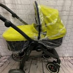 PVC Raincover Rain Cover Fits Graco Evo XT Pram & Pushchair Zip Access