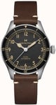 Hamilton H76719530 Khaki Aviation Sort/Læder Ø43 mm