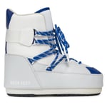 Vinterskor Moon Boot Sneaker Mid 14028200003 White/Lt.Grey/Blue