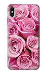 Pink Rose Case Cover For iPhone XS Max