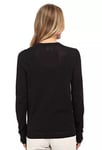 WOMENS NIKE Golf Cardigan SPORT Full LONG SLEEVE Sweater SIZE L 725651 010 BLACK