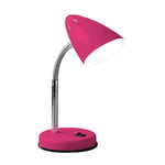Premier Housewares Flexi Desk Lamp - Pink