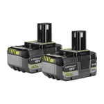 RYOBI - 18 Volt ONE+ 5.0 Ah lithium ion battery - Compatible with all 18 V ONE+