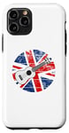 iPhone 11 Pro Ukulele UK Flag Ukulelist Britain British Musician Case