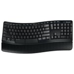 Microsoft Sculpt Comfort Desktop Nordic Keyboard Wireless - Black