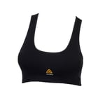 Aclima Womens HotWool 230 g Sports Top  (Sort (JET BLACK) X-large)