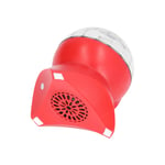 (red)Party Lights Speaker Disco Ball LED RGB Colorful Mini Music
