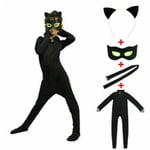 Cosplay Cat Noir Barn Bodysuit Black Cat Halloween et W S