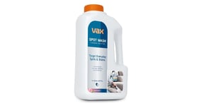 Vax SpotWash 1 Litre Solution, For Rugs, Upholstery and Carpets, Use with Vax