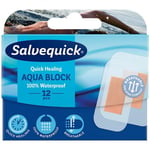 Plåster Salvequick Aqua Block 12/FP 12frp