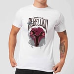 T-Shirt Homme Rebellion Star Wars Rebels - Blanc - XXL