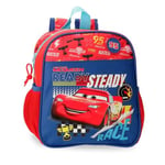 Joumma Disney Cars Lets Race Backpack Nursery Red 21x25x10cm Polyester 5.25L, red, Daycare Backpack