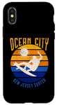 iPhone X/XS New Jersey Surfer Ocean City NJ Sunset Surfing Beaches Beach Case