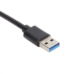 1 To 4 USB 3.0 HUB Male To Female USB Extender Adapter Cable Splitter For PC AUS