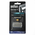 Braun Series 3 31S Mens Shaver Foil & Cutter High Performance Replacement Parts