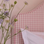 Mille Notti Carlita Laura Check Piccolo Gavelöverdrag 120x120 Rosa
