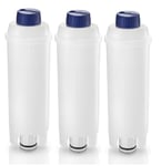 3x Compatible Water Filter for De'Longhi Dinamica Plus Perfetto ECAM370.85.SB