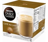 NESCAFE Dolce Gusto Café au Lait - Pack of 16, Clear