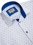 Dg's Drifter Size Xxl Cotton Blend Short Sleeve Sky Blue Shirt Rp £39 15505ss/22