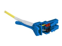 DeLOCK - Câble réseau - mode unique LC (M) pour mode unique LC (M) - 3 m - fibre optique - 9 / 125 micromètres - OS2 - sans halogène, uniboot - jaune