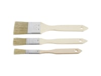 Zahn Pinsel E10710-10 Profi-Børster Bredpensel Naturbørste 3 Dele