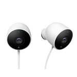 Google G3AL9 Nest Cam (Outdoor / Indoor, Battery) Security Camera - Smart Home WiFi Camera - Wireless, Snow