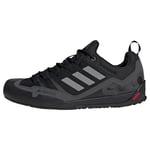 adidas Unisex Terrex Swift Solo 2.0 Hiking Shoes Sneaker, Core Black/Grey Three/Grey Six, 14.5 UK