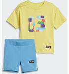 Adidas Adidas Adidas X Classic Lego® T-shirt Och Tights Set Treenivaatteet LIGHT YELLOW / MULTICOLOR