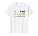 Sorry I'm Late My E-Scooter Was Charging, Electric Scooter T-Shirt