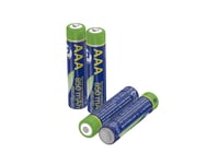 Energenie Uppladdningsbara Nimh Aaa-Batterier 4 Stycken 850Mah