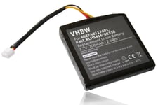 vhbw Batterie compatible avec TomTom Via Live 125, Via Live Euro, Via Live Regional appareil GPS de navigation (700mAh, 3,7V, Li-ion)