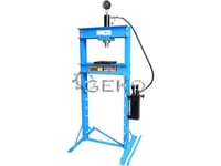 Hydraulisk Press #20T Med Tryckmätare Och Tvåstegspump (1)