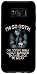 Galaxy S8+ Im so Goth im Looking for a Color Darker than Black Goth Case