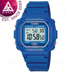 Casio Men's Classic Digital Watch│with Blue Resin Strap│Stopwatch│Alarm│Blue