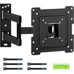 TV Wall Bracket Mount for 13-42 Inch LED/LCD/OLED Flat TVs/Monitors Swivel Tilt