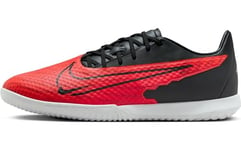 NIKE Men's Phantom GX Academy IC Sneaker, Bright Crimson/Black-White, 3 UK