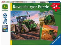 Ravensburger - Puzzle Enfant - 3 Puzzles 49 pièces - Les saisons / John Deere - Fille ou garçon dès 5 ans - Puzzle de qualité supérieure fabriqué en Europe - 05173