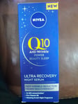 Nivea Q10 Anti-Wrinkle Power Beauty Sleep Ultra Recovery Night Serum 30ml